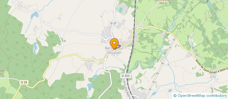 localisation de l'entreprise COMMUNE DE BERSAC SUR RIVALIER à BERSAC-SUR-RIVALIER