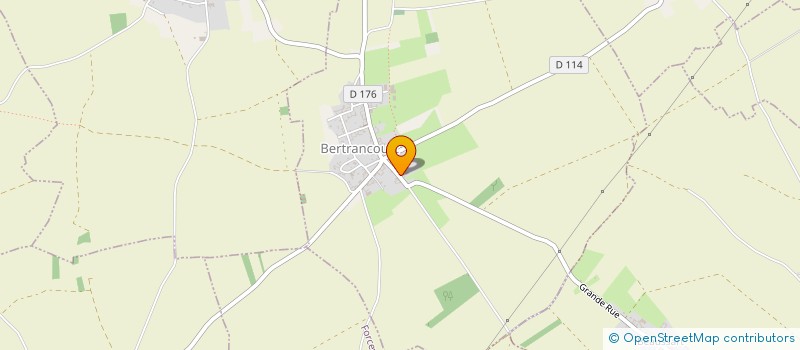 localisation de l'entreprise COMMUNE DE BERTRANCOURT  BERTRANCOURT