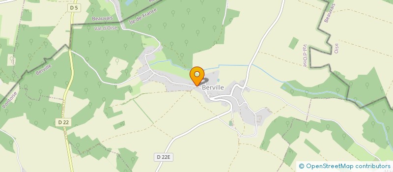 localisation de l'entreprise COMMUNE DE BERVILLE à BERVILLE