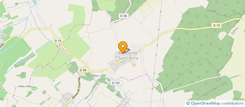 localisation de l'entreprise COMMUNE DE BETTEGNEY SAINT BRICE  BETTEGNEY-SAINT-BRICE