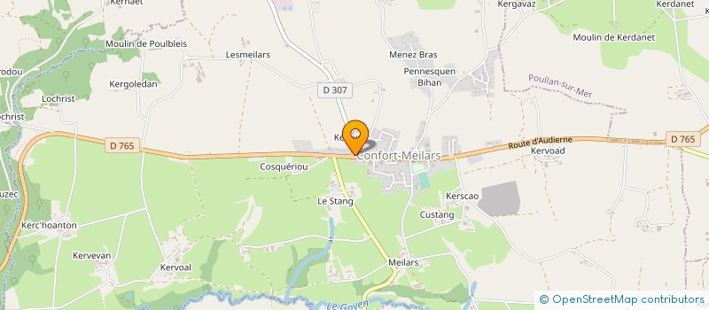 localisation de l'entreprise COMMUNE DE BEUZEC CAP SIZUN à BEUZEC-CAP-SIZUN