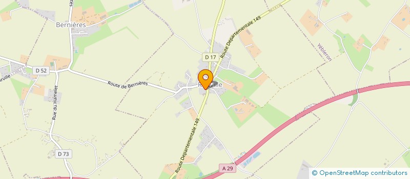 localisation de l'entreprise COMMUNE DE BEUZEVILLETTE  BEUZEVILLETTE