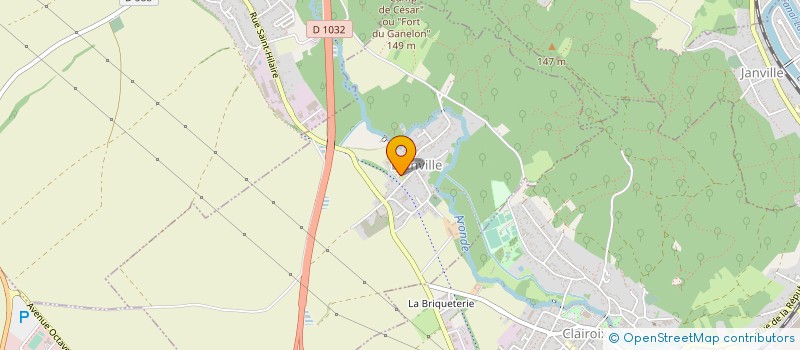 localisation de l'entreprise COMMUNE DE BIENVILLE  BIENVILLE