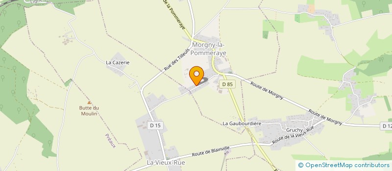 localisation de l'entreprise COMMUNE DE BIERVILLE  BIERVILLE