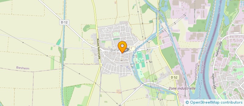 localisation de l'entreprise COMMUNE DE BIESHEIM à BIESHEIM