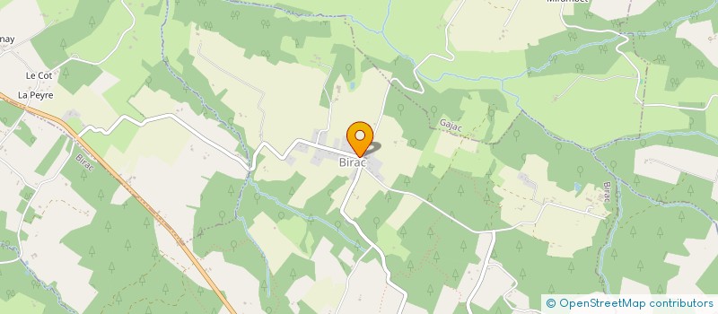 localisation de l'entreprise COMMUNE DE BIRAC à BIRAC