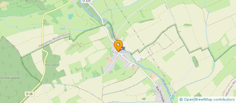 localisation de l'entreprise COMMUNE DE BISCHHOLTZ  BISCHHOLTZ