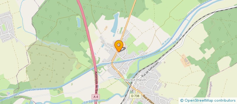 localisation de l'entreprise COMMUNE DE BISSERT  BISSERT