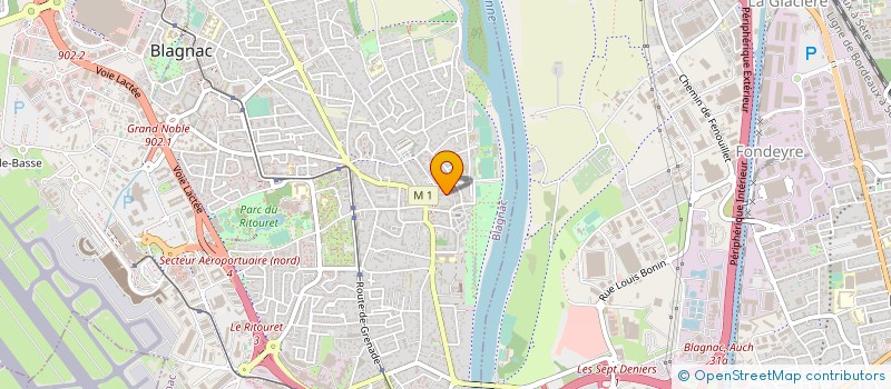 localisation de l'entreprise COMMUNE DE BLAGNAC à BLAGNAC