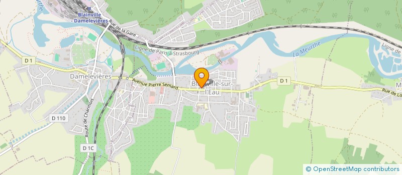 localisation de l'entreprise COMMUNE DE BLAINVILLE SUR L EAU à BLAINVILLE-SUR-L'EAU