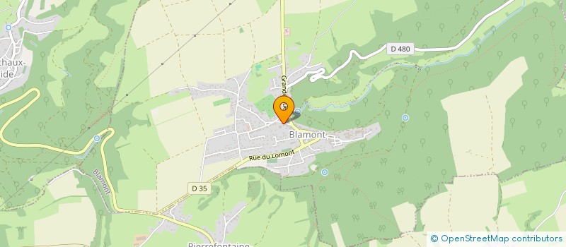 localisation de l'entreprise COMMUNE DE BLAMONT à BLAMONT