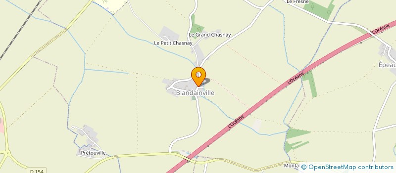 localisation de l'entreprise COMMUNE DE BLANDAINVILLE à BLANDAINVILLE