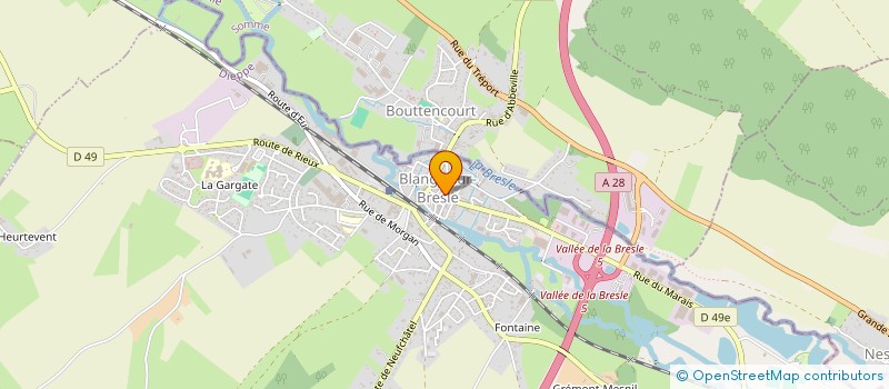 localisation de l'entreprise COMMUNE DE BLANGY SUR BRESLE à BLANGY-SUR-BRESLE
