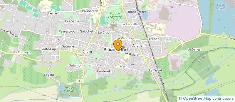 localisation de l'entreprise COMMUNE DE BLANQUEFORT à BLANQUEFORT