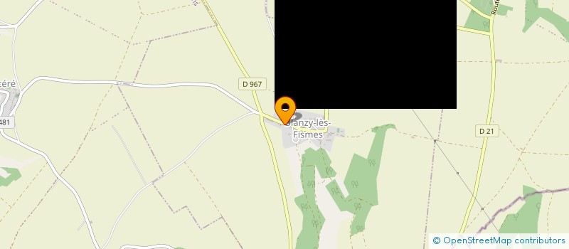 localisation de l'entreprise COMMUNE DE BLANZY LES FISMES  BLANZY-LES-FISMES