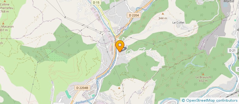 localisation de l'entreprise COMMUNE DE BLAUSASC à BLAUSASC