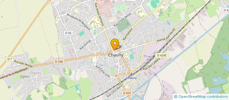 localisation de l'entreprise COMMUNE DE BLERANCOURT  BLERANCOURT