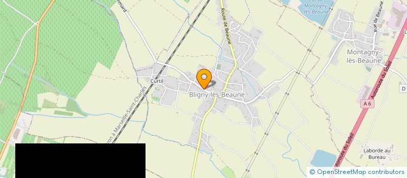 localisation de l'entreprise COMMUNE DE BLIGNY-LES-BEAUNE  BLIGNY-LES-BEAUNE