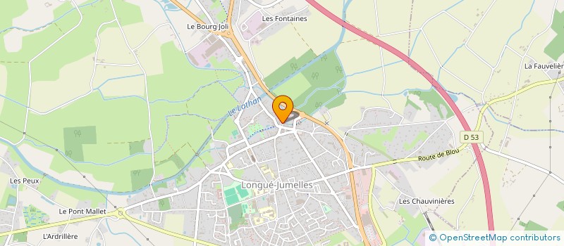 localisation de l'entreprise COMMUNE DE BLOU à BLOU
