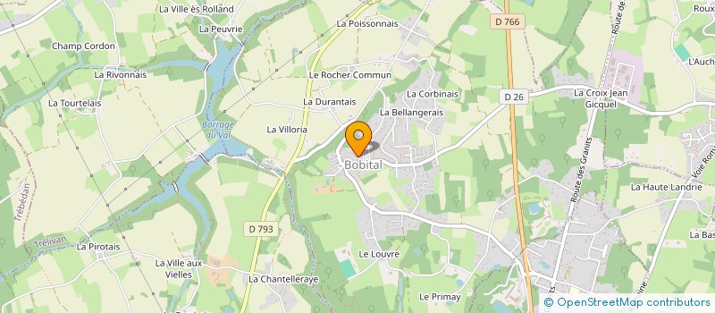 localisation de l'entreprise COMMUNE DE BOBITAL à BOBITAL