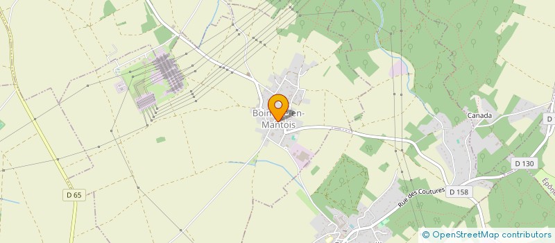 localisation de l'entreprise COMMUNE DE BOINVILLE EN MANTOIS  BOINVILLE-EN-MANTOIS