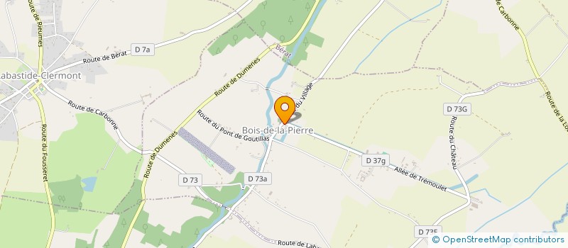 localisation de l'entreprise COMMUNE DE BOIS DE LA PIERRE  BOIS-DE-LA-PIERRE