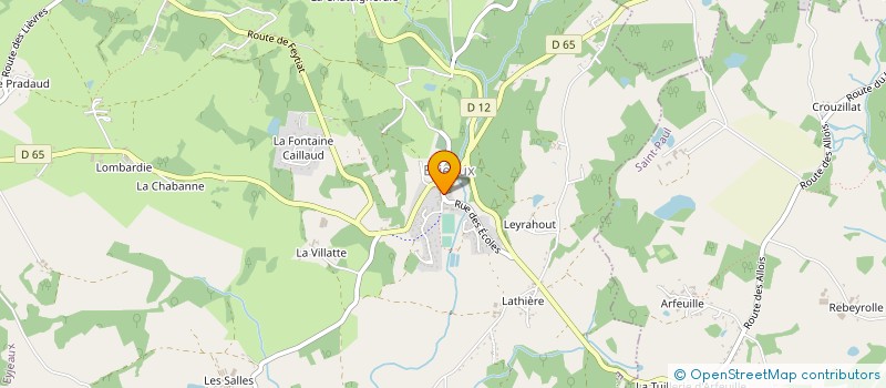 localisation de l'entreprise COMMUNE DE BOISSEUIL à BOISSEUIL