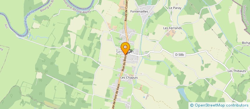 localisation de l'entreprise COMMUNE DE BOISSEY à BOISSEY