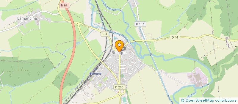 localisation de l'entreprise COMMUNE DE BOLOGNE à BOLOGNE