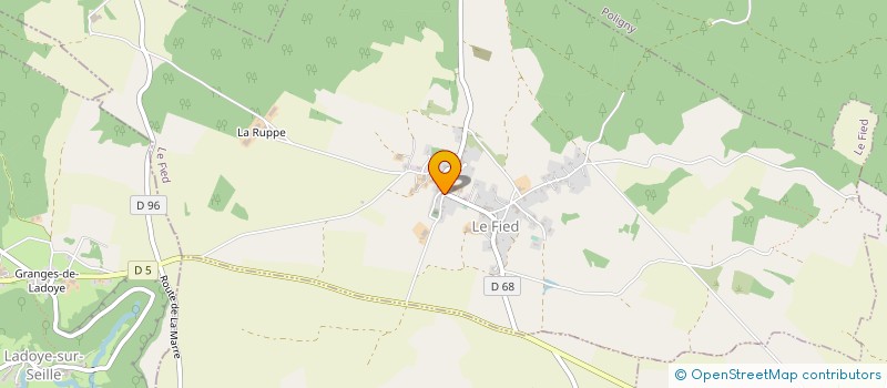 localisation de l'entreprise COMMUNE DE BONNEFONTAINE  BONNEFONTAINE