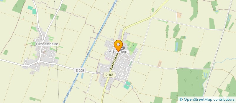 localisation de l'entreprise COMMUNE DE BOOTZHEIM  BOOTZHEIM