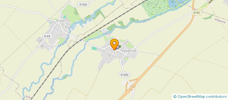 localisation de l'entreprise COMMUNE DE BOSMONT SUR SERRE  BOSMONT-SUR-SERRE