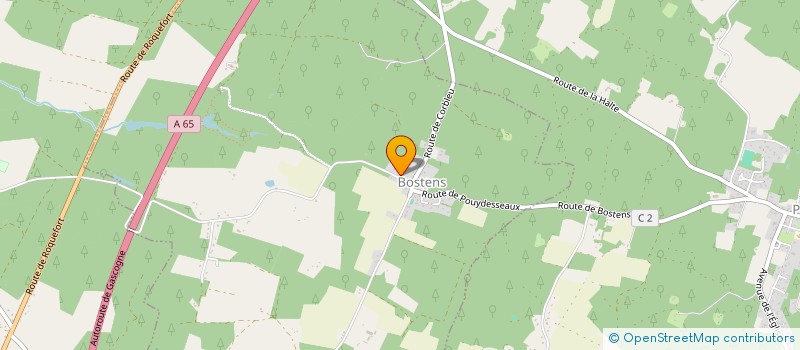 localisation de l'entreprise COMMUNE DE BOSTENS  BOSTENS