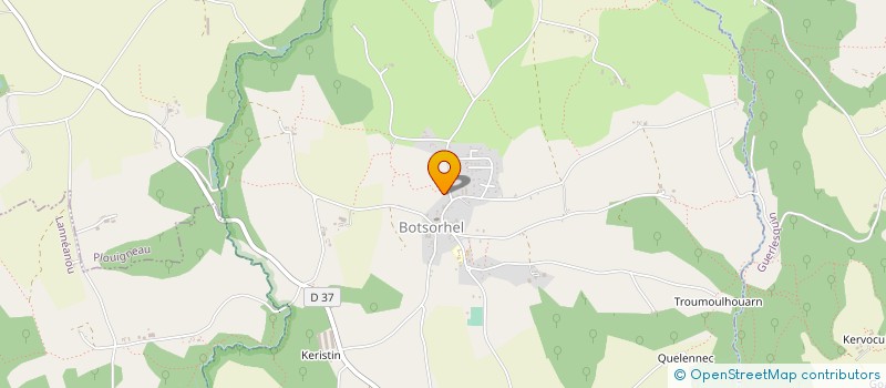 localisation de l'entreprise COMMUNE DE BOTSORHEL à BOTSORHEL