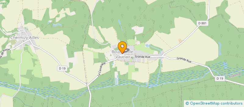 localisation de l'entreprise COMMUNE DE BOUCONVILLE VAUCLAIR  BOUCONVILLE-VAUCLAIR