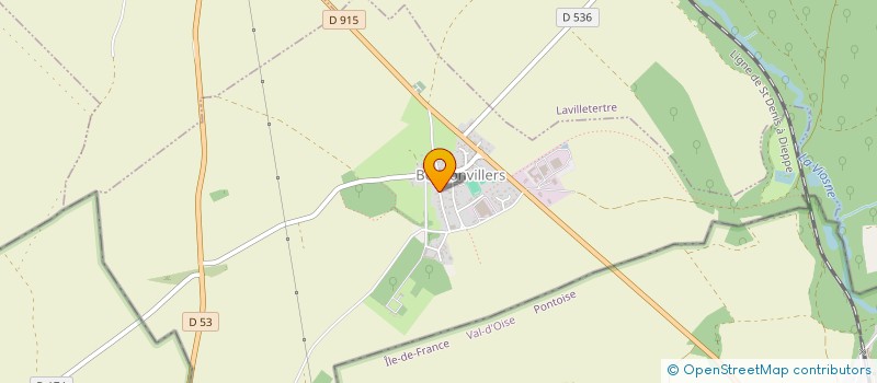 localisation de l'entreprise COMMUNE DE BOUCONVILLERS  BOUCONVILLERS