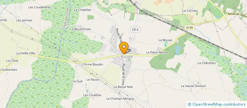 localisation de l'entreprise COMMUNE DE BOUEE à BOUEE