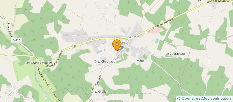 localisation de l'entreprise COMMUNE DE BOUEX à BOUEX