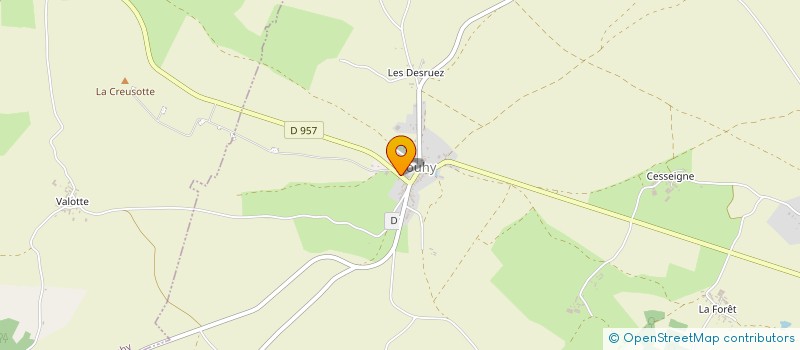 localisation de l'entreprise COMMUNE DE BOUHY à BOUHY