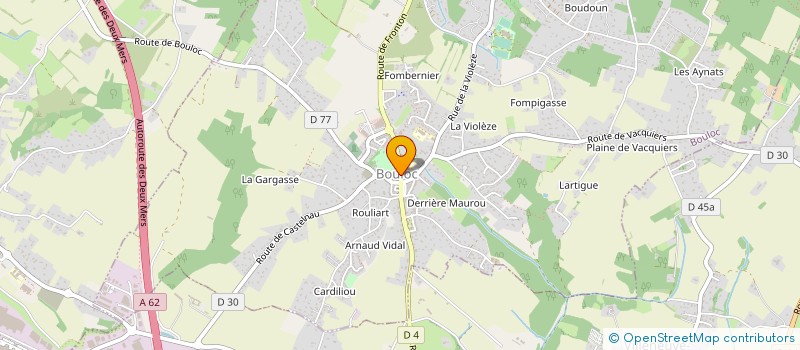 localisation de l'entreprise COMMUNE DE BOULOC à BOULOC