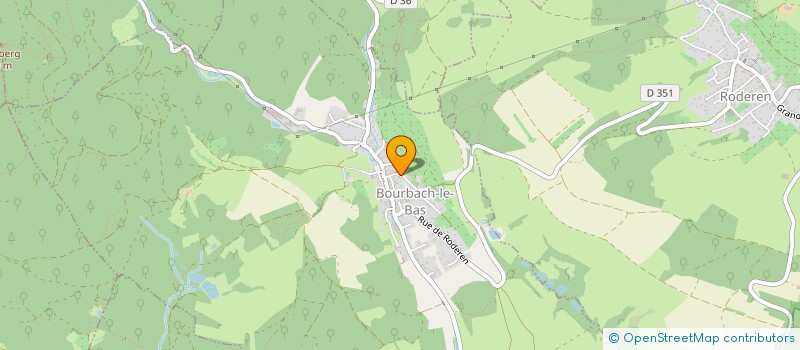 localisation de l'entreprise COMMUNE DE BOURBACH LE BAS à BOURBACH-LE-BAS