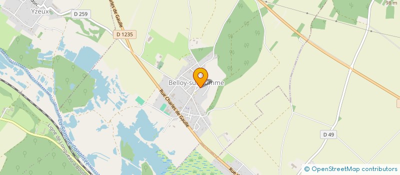 localisation de l'entreprise COMMUNE DE BOURDON  BOURDON