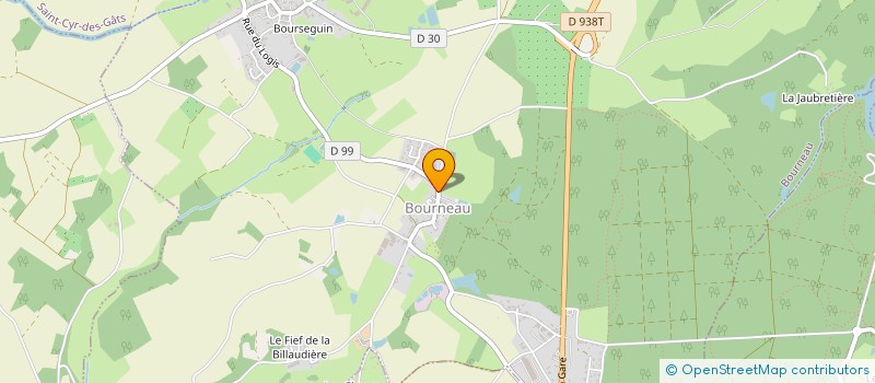 localisation de l'entreprise COMMUNE DE BOURNEAU  BOURNEAU