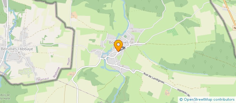 localisation de l'entreprise COMMUNE DE BOUSIGNIES SUR ROC à BOUSIGNIES-SUR-ROC