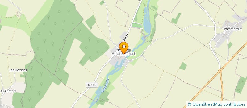 localisation de l'entreprise COMMUNE DE BOUTENCOURT  BOUTENCOURT