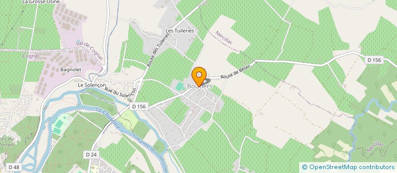 localisation de l'entreprise COMMUNE DE BOUTIERS SAINT TROJAN à BOUTIERS-SAINT-TROJAN