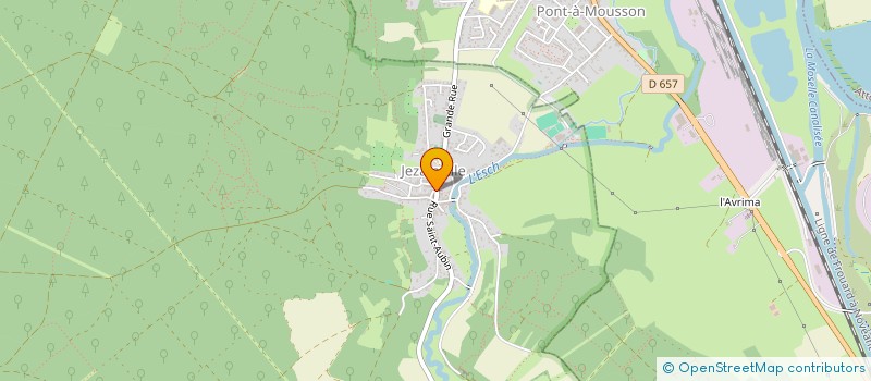 localisation de l'entreprise COMMUNE DE BOUXIERES SOUS FROIDMONT  BOUXIERES-SOUS-FROIDMONT