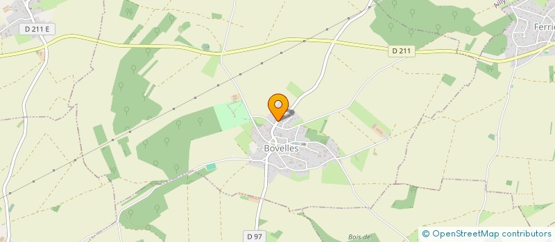 localisation de l'entreprise COMMUNE DE BOVELLES  BOVELLES