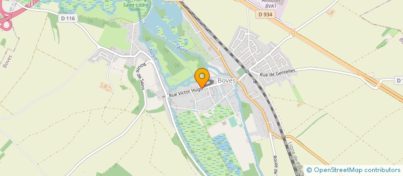 localisation de l'entreprise COMMUNE DE BOVES à BOVES