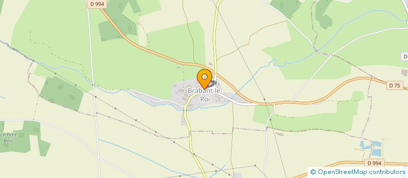 localisation de l'entreprise COMMUNE DE BRABANT LE ROI à BRABANT-LE-ROI